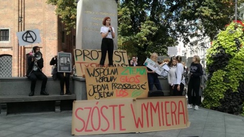 Młodzi walczą w obronie Ziemi. Protest Tysiąca Miast w Toruniu