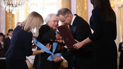Jerzy Maksymiuk odznaczony Orderem Orła Białego/fot. Leszek Szymański/ PAP
